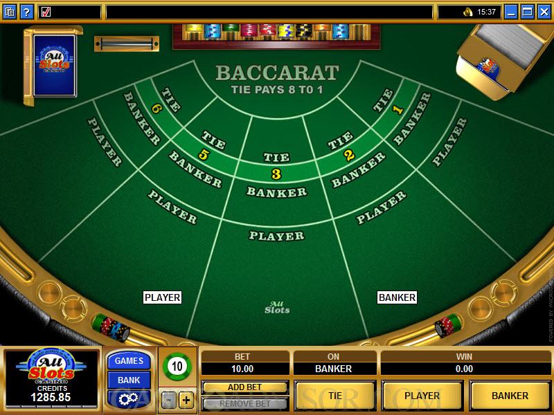 Cách ra bài Baccarat online của nhà cái 1