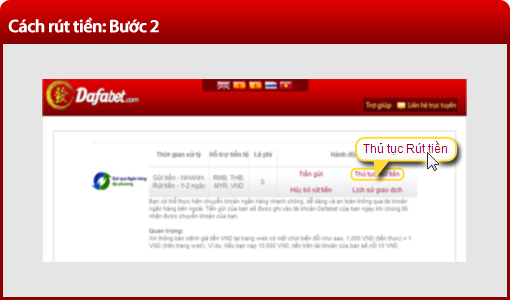 Rút tiền Dafabet 1